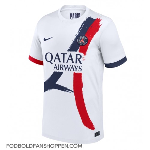 Paris Saint-Germain Achraf Hakimi #2 Udebanetrøje 2024-25 Kortærmet Paris Saint-Germain Achraf Hakimi #2 Udebanetrøje 2024-25 Kortærmet